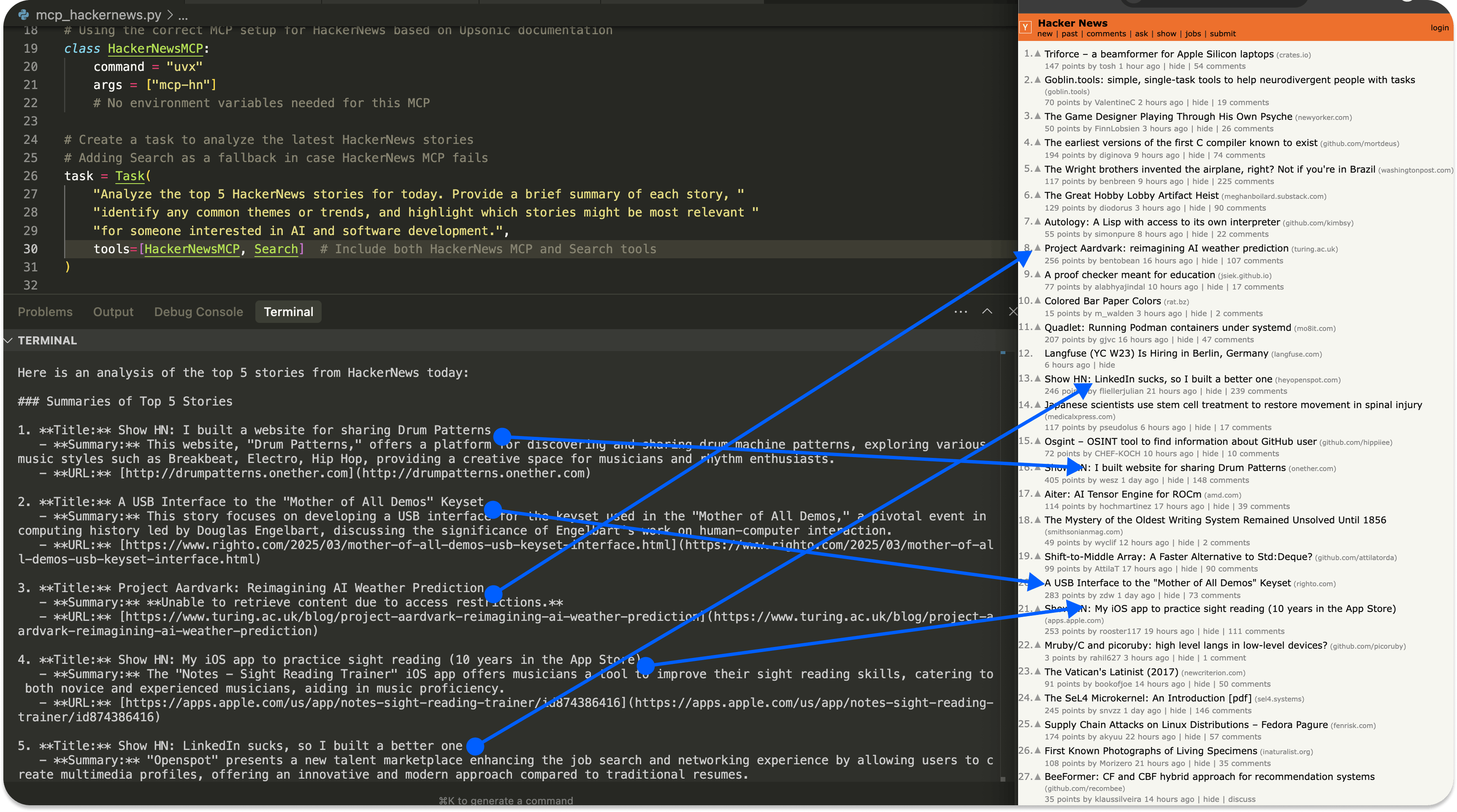HackerNews集成